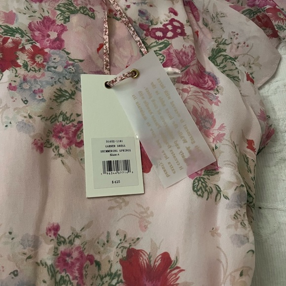 Love Shack Fancy floral mini dress - Picture 3 of 5